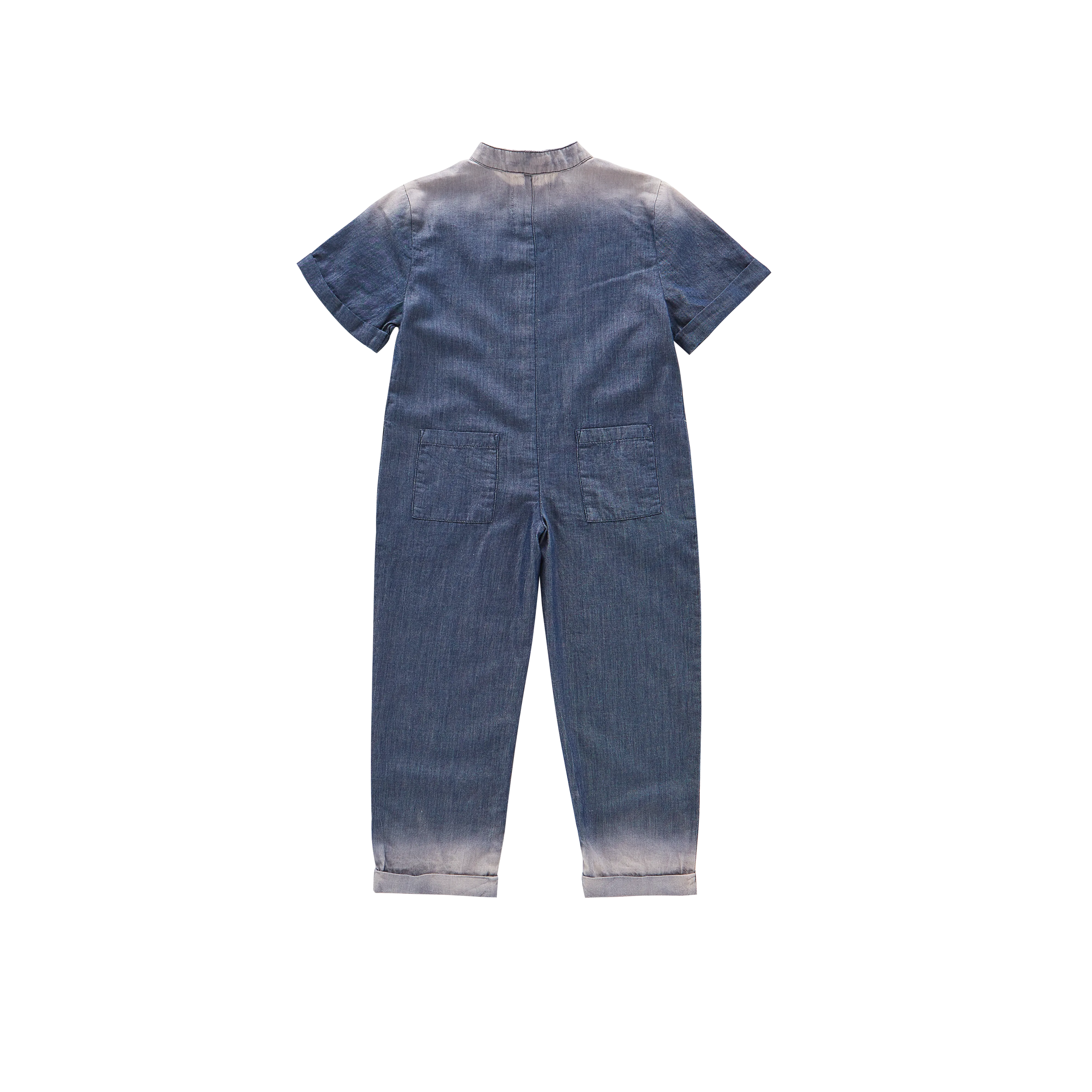 Chambray Mechanic Jumpsuit | Navy