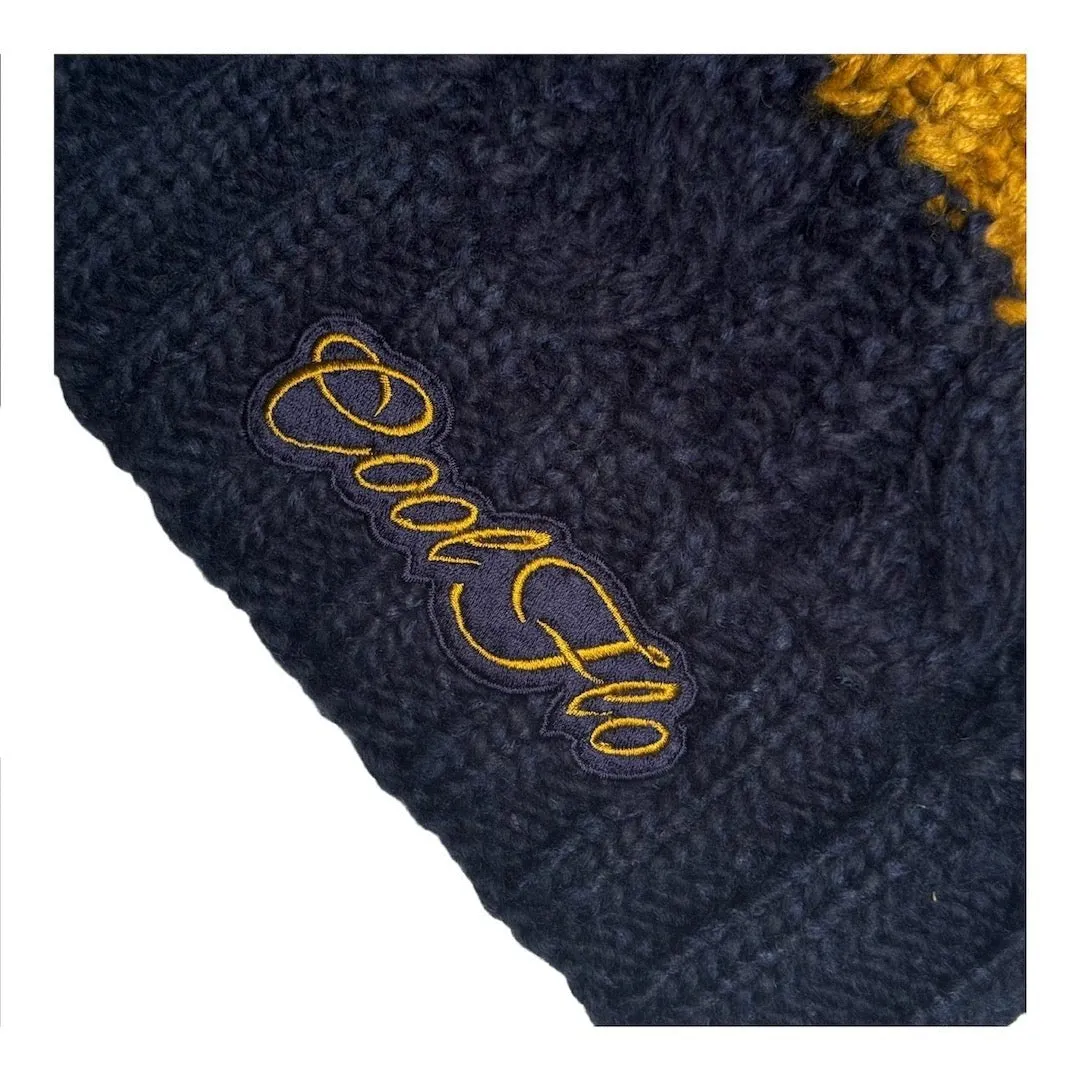 Chamonix Bobble - Navy/Mustard