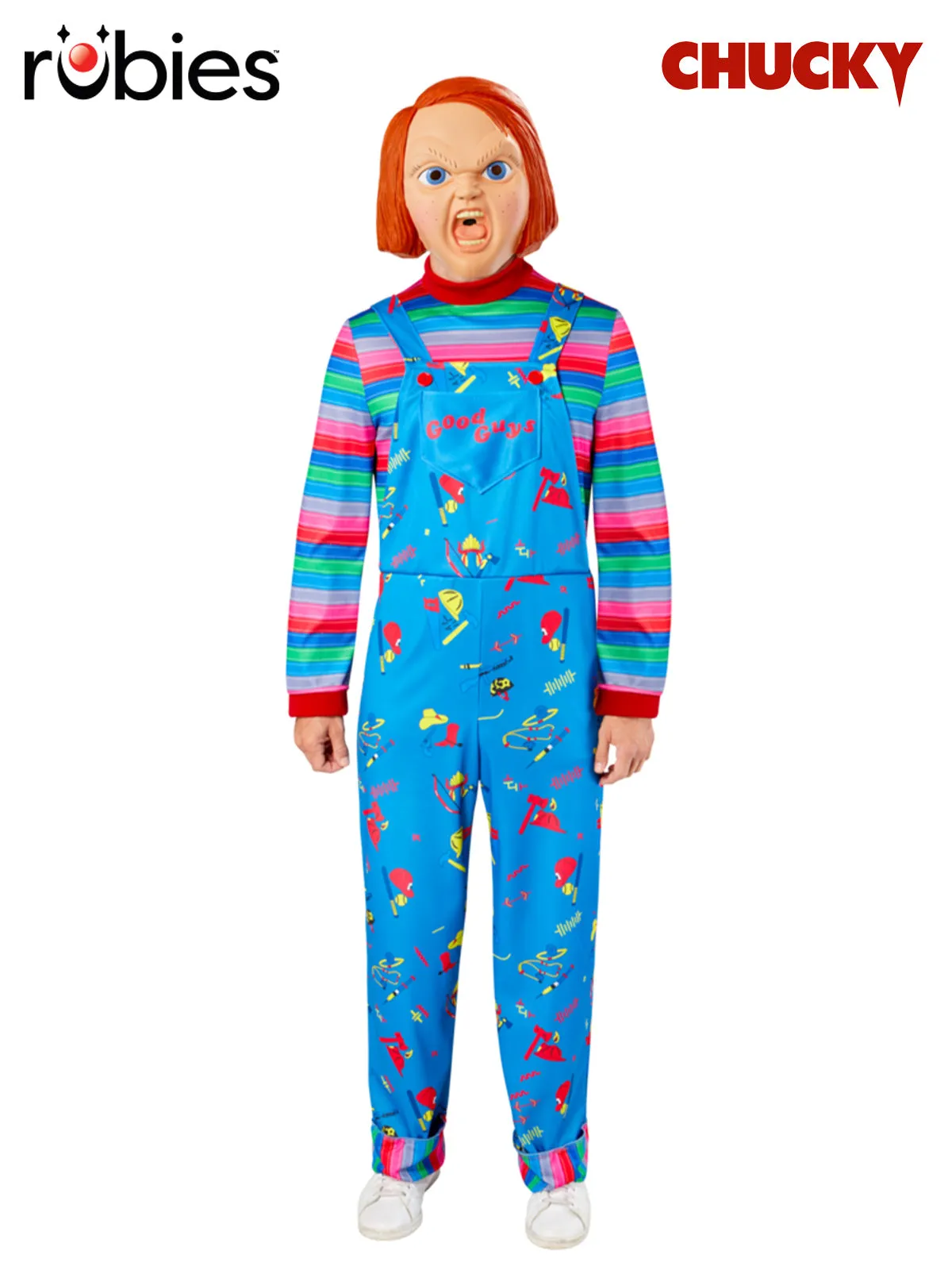 CHUCKY DELUXE COSTUME, ADULT