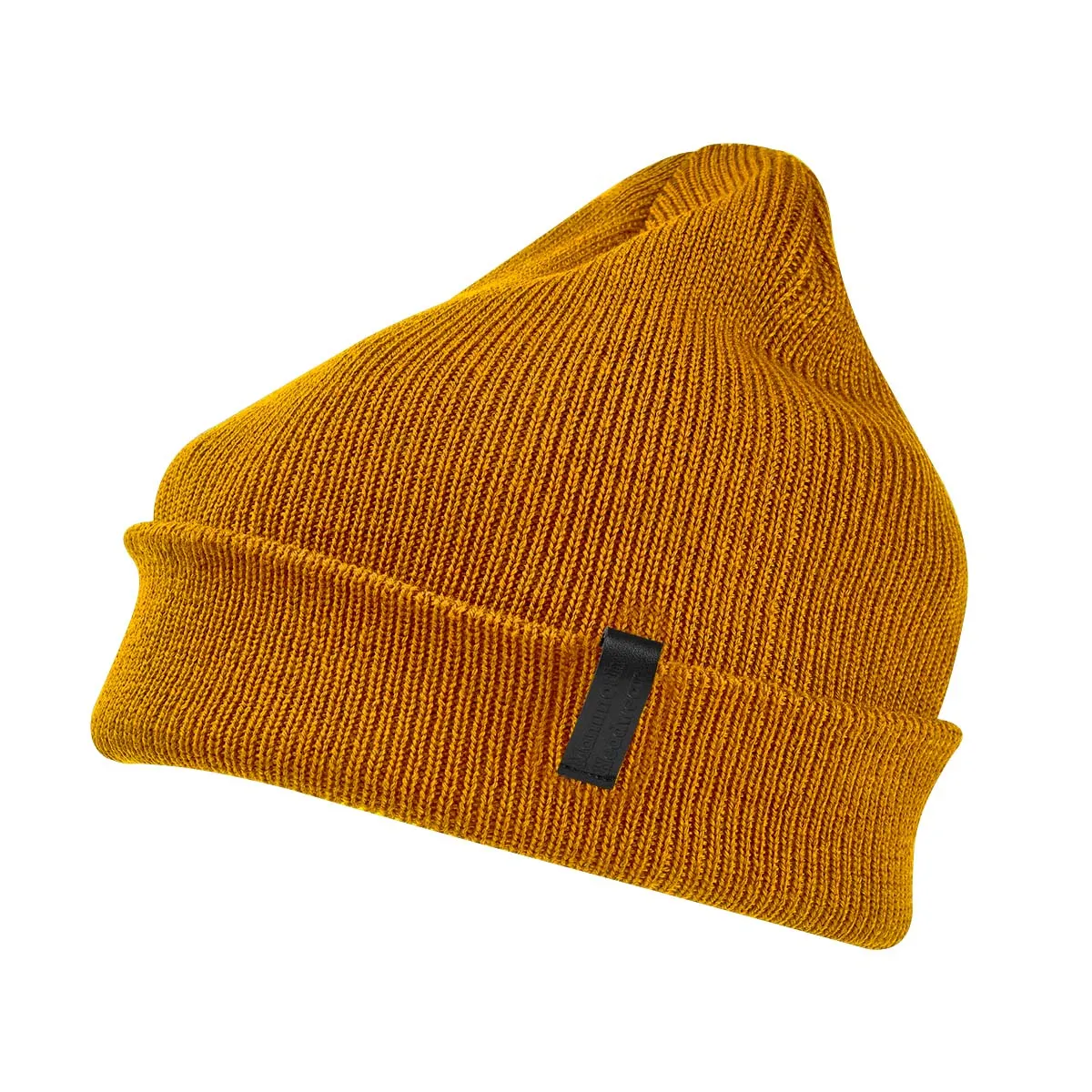 Classic Merino Beanie - Gold