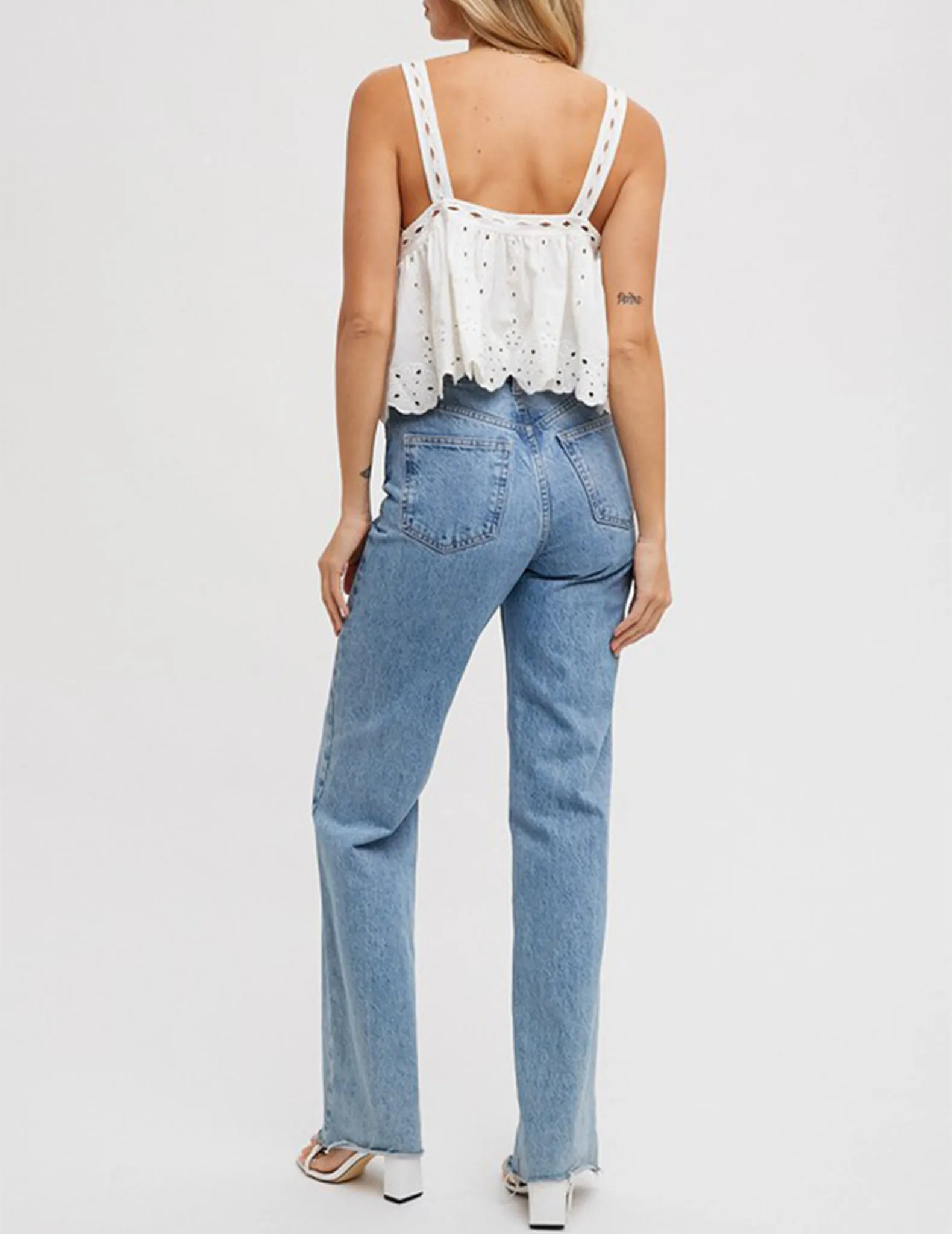 Colette Cotton Eyelet Camisole