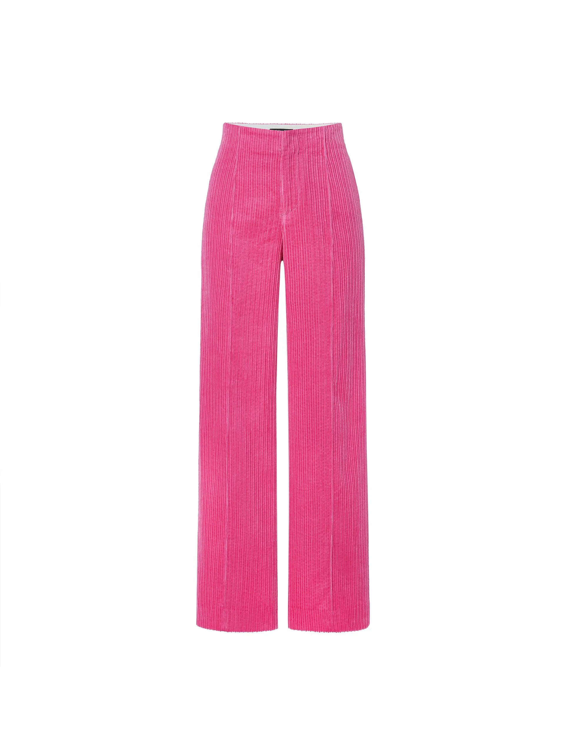 Corduroy Straight Trousers