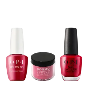 Cosmo 3in1 Dipping Powder   Gel Polish   Nail Lacquer (Matching OPI), 2oz, CA16