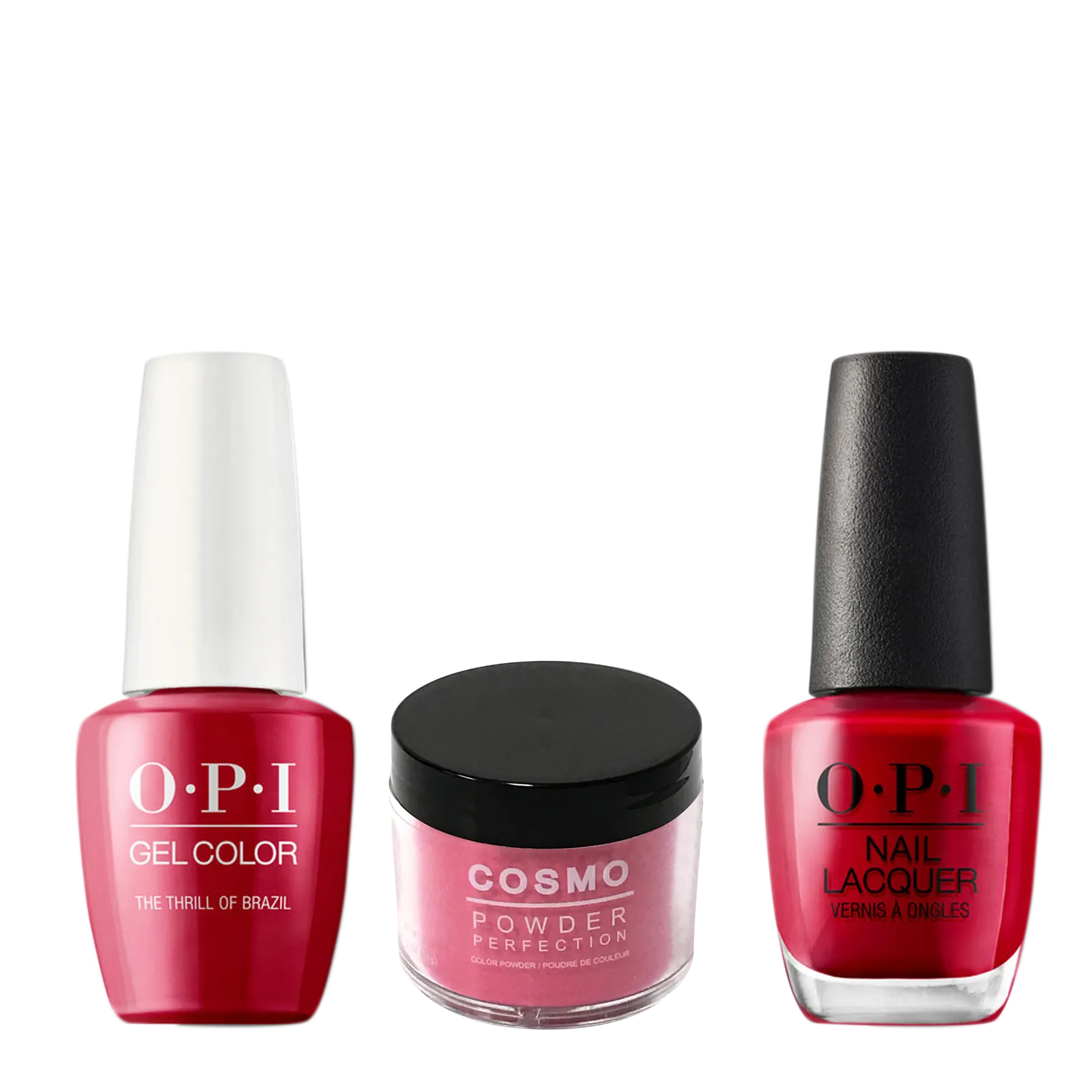 Cosmo 3in1 Dipping Powder   Gel Polish   Nail Lacquer (Matching OPI), 2oz, CA16