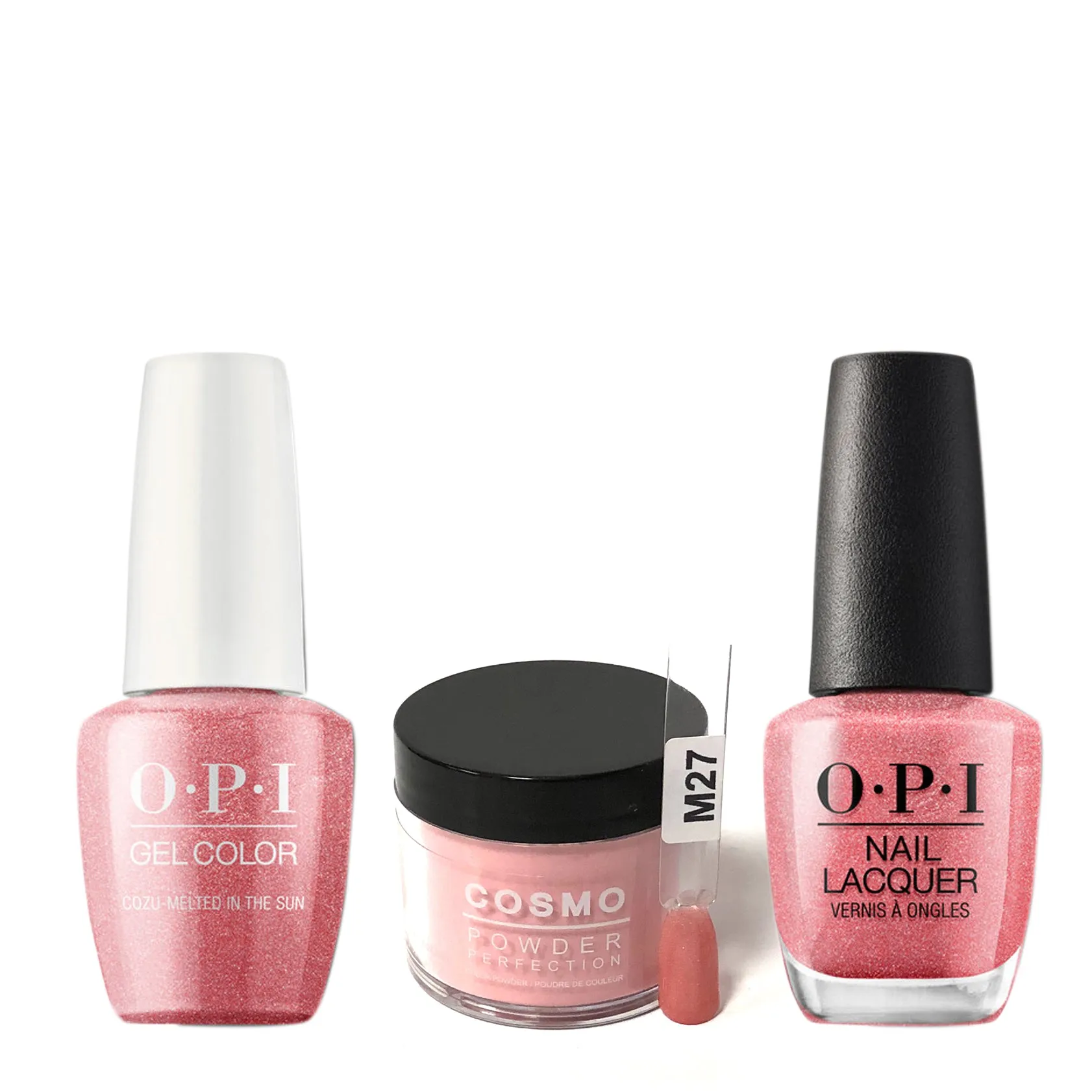 Cosmo 3in1 Dipping Powder   Gel Polish   Nail Lacquer (Matching OPI), 2oz, CM27