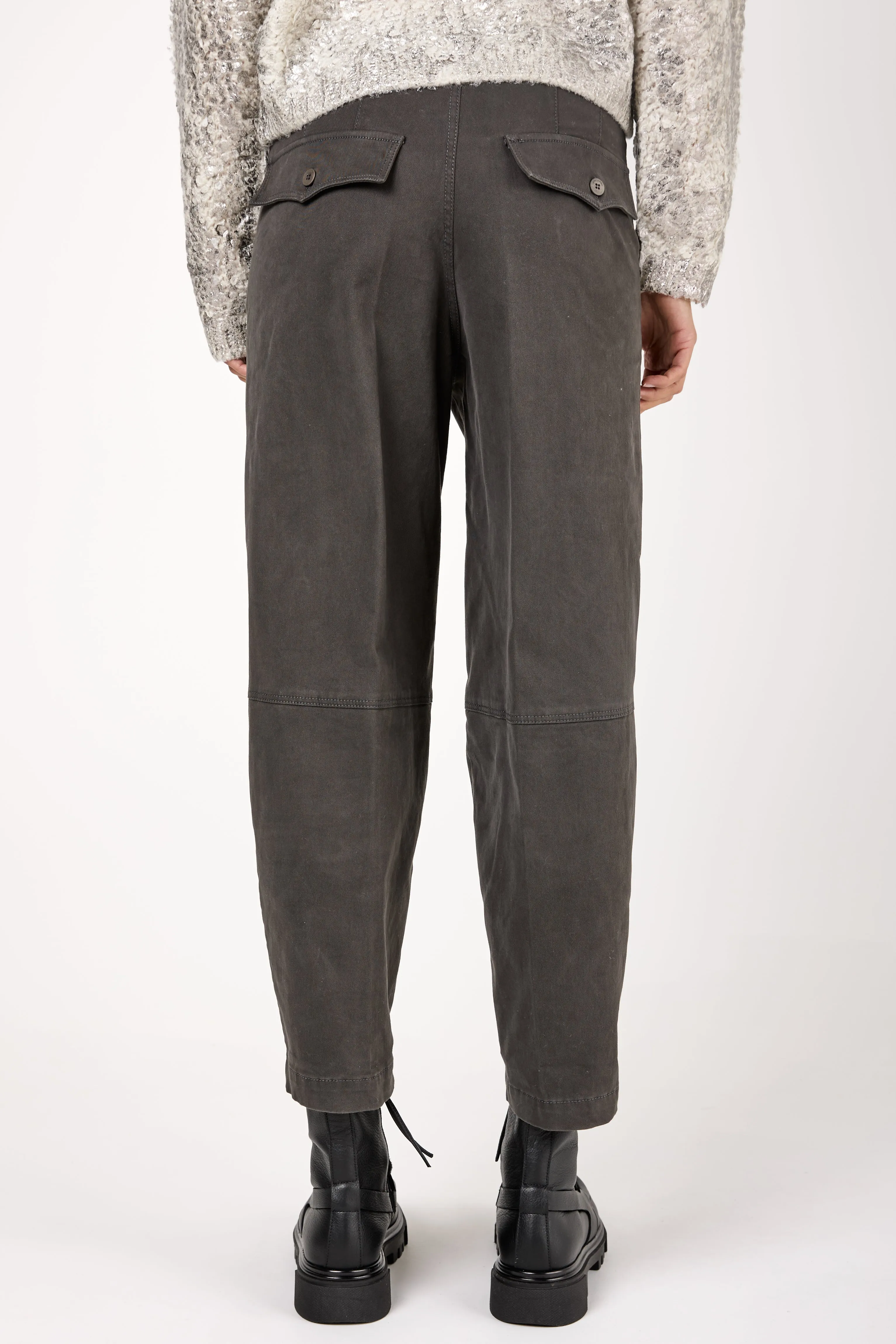 Cotton Woven Pant in Moro