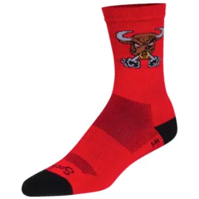 Crew Bullish Bike Socks - Red