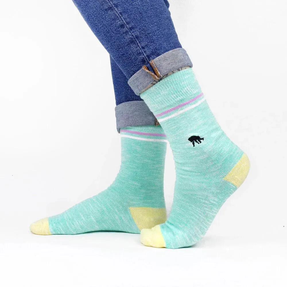 Critically Endangered Adult Speckled Socks - Orangutan