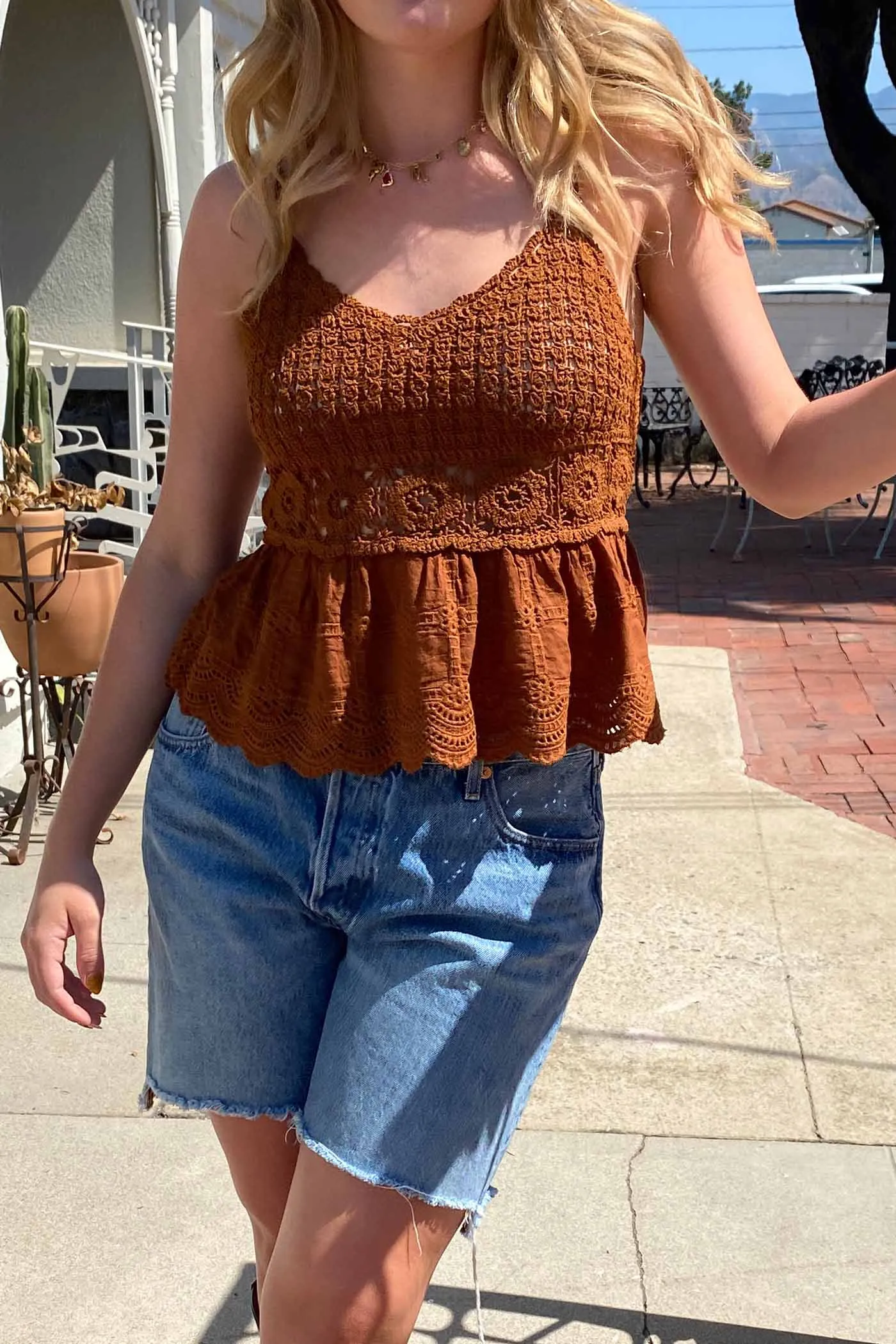 Crochet Cami Top