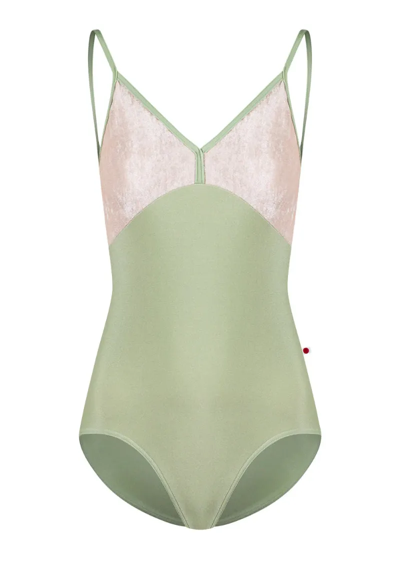 Daria Camisole Leotard (Gingko/Misty Rose)