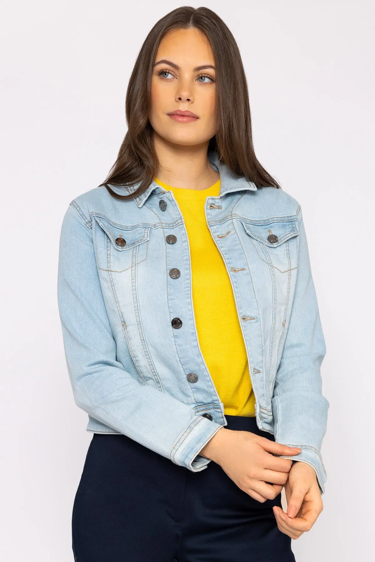 Denim Jacket in Light Blue