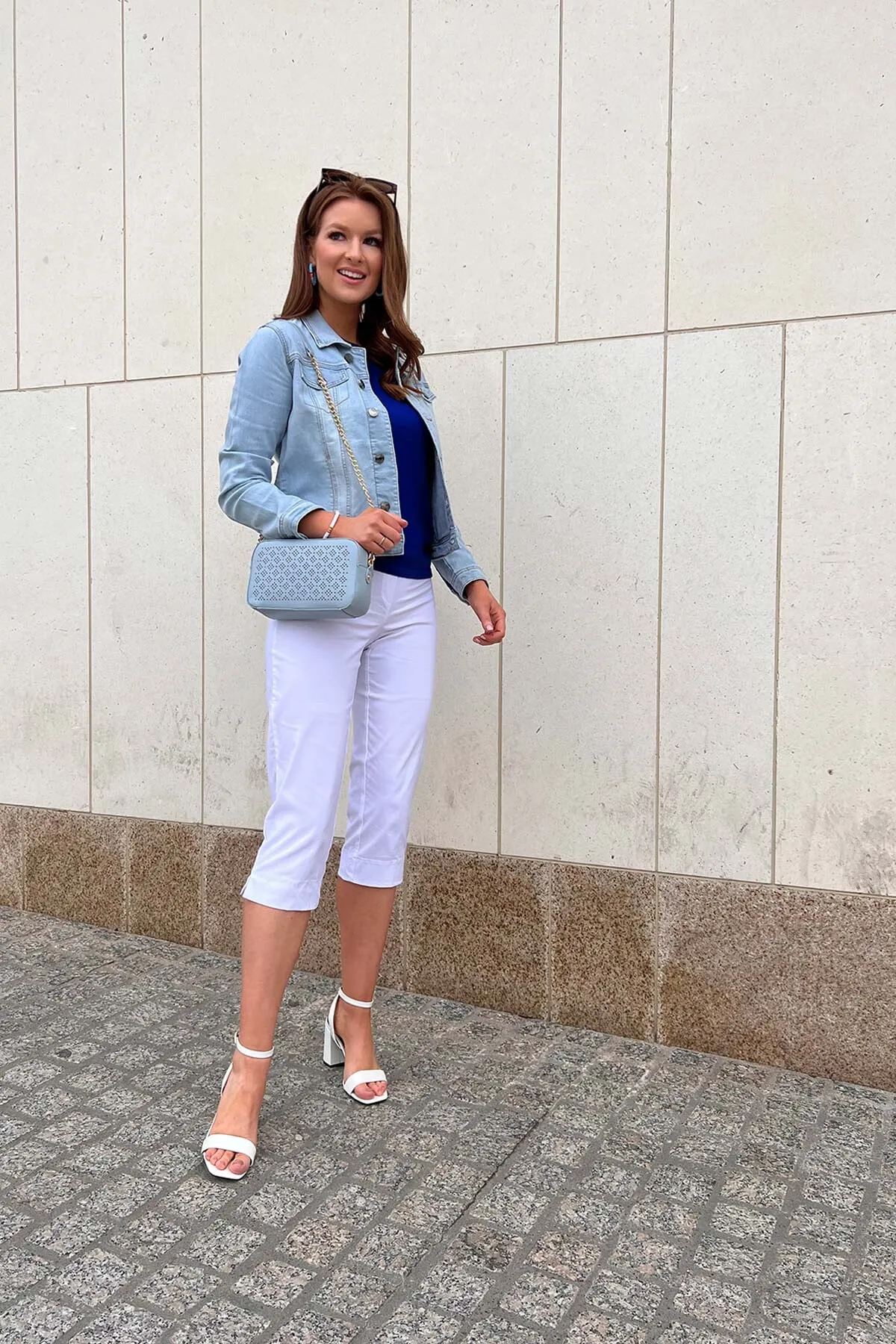 Denim Jacket in Light Blue