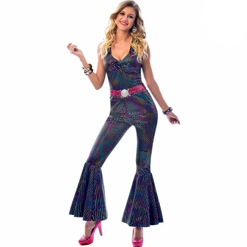 Disco Diva Sequin Ladies Jumpsuit - Amscan