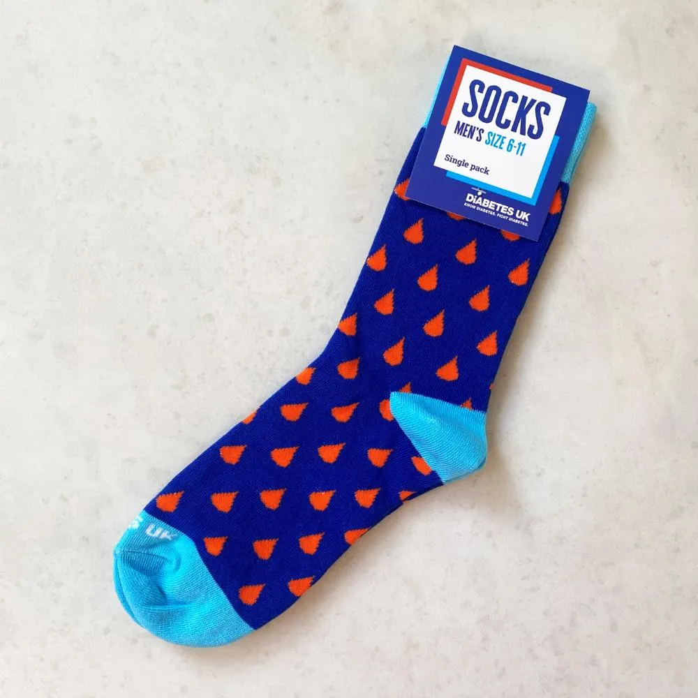 Droplet Diabetes UK Socks (INT)