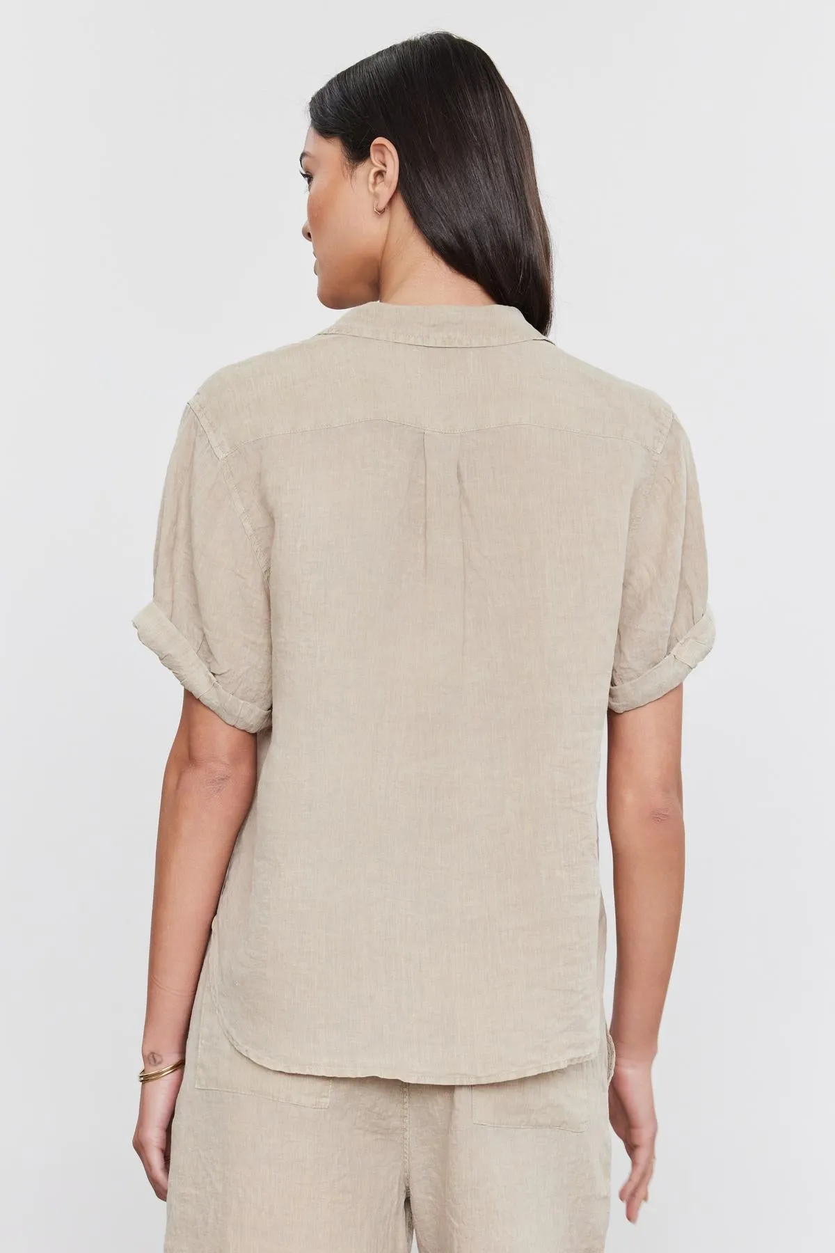 ELERIE LINEN TOP