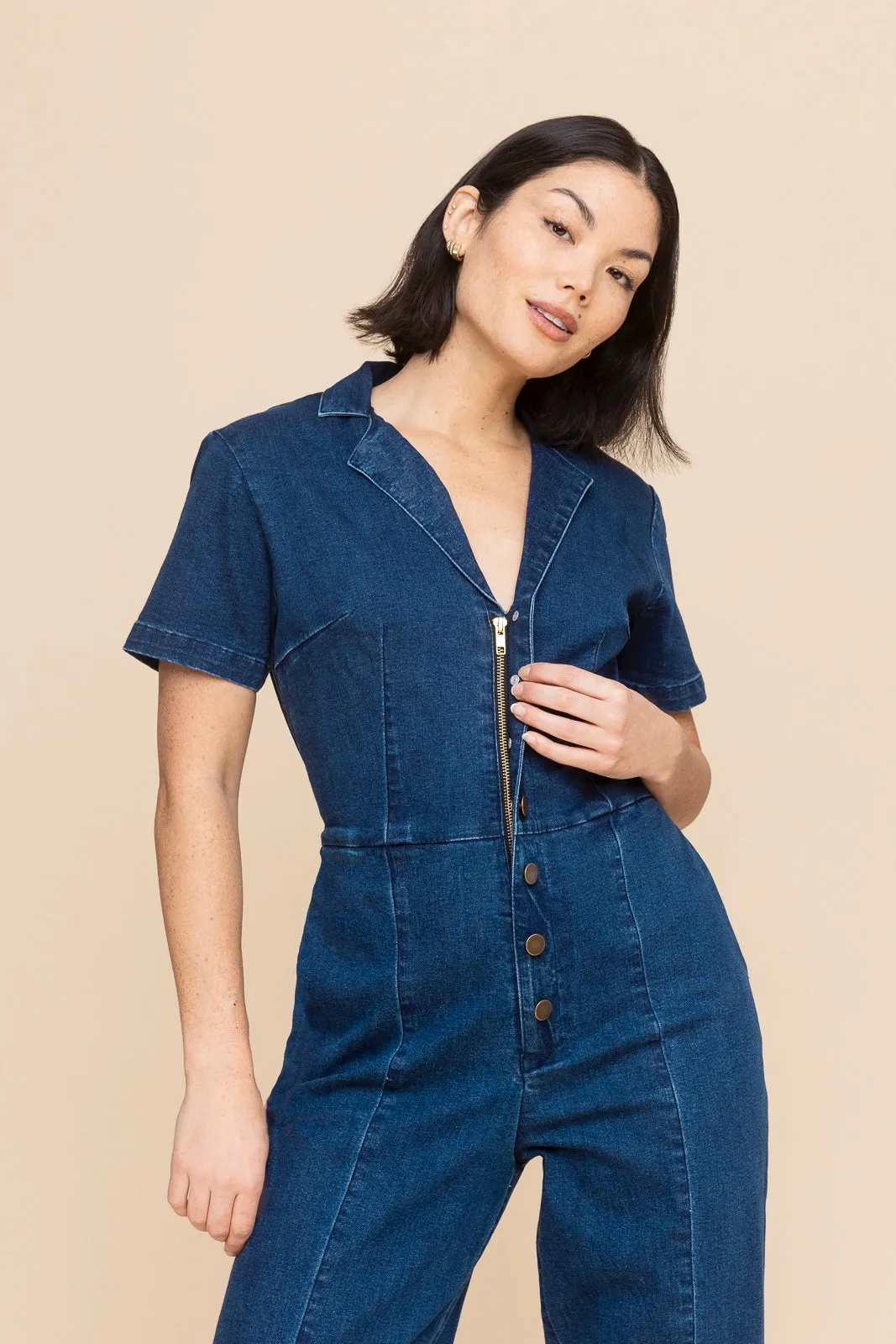 Everyday Denim Jumpsuit (Re-Mixed)