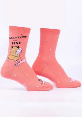 Everything is Fine | CREW SOCKS