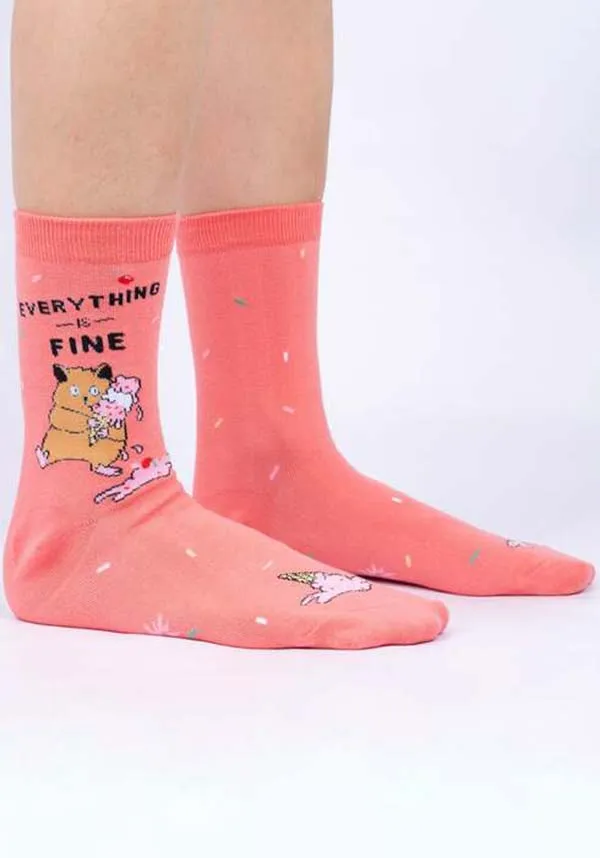 Everything is Fine | CREW SOCKS