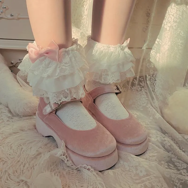 Fairy Ruffled Socks