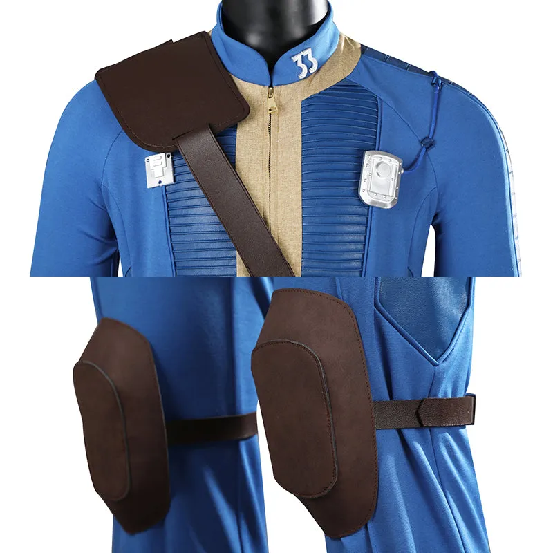 Fallout 2024 TV series Vault 33 Male Sheltersuit Halloween Cosplay Costume