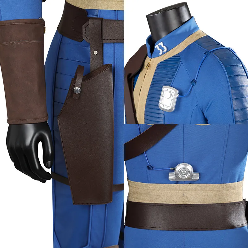 Fallout 2024 TV series Vault 33 Male Sheltersuit Halloween Cosplay Costume