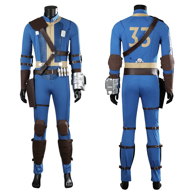 Fallout 2024 TV series Vault 33 Male Sheltersuit Halloween Cosplay Costume