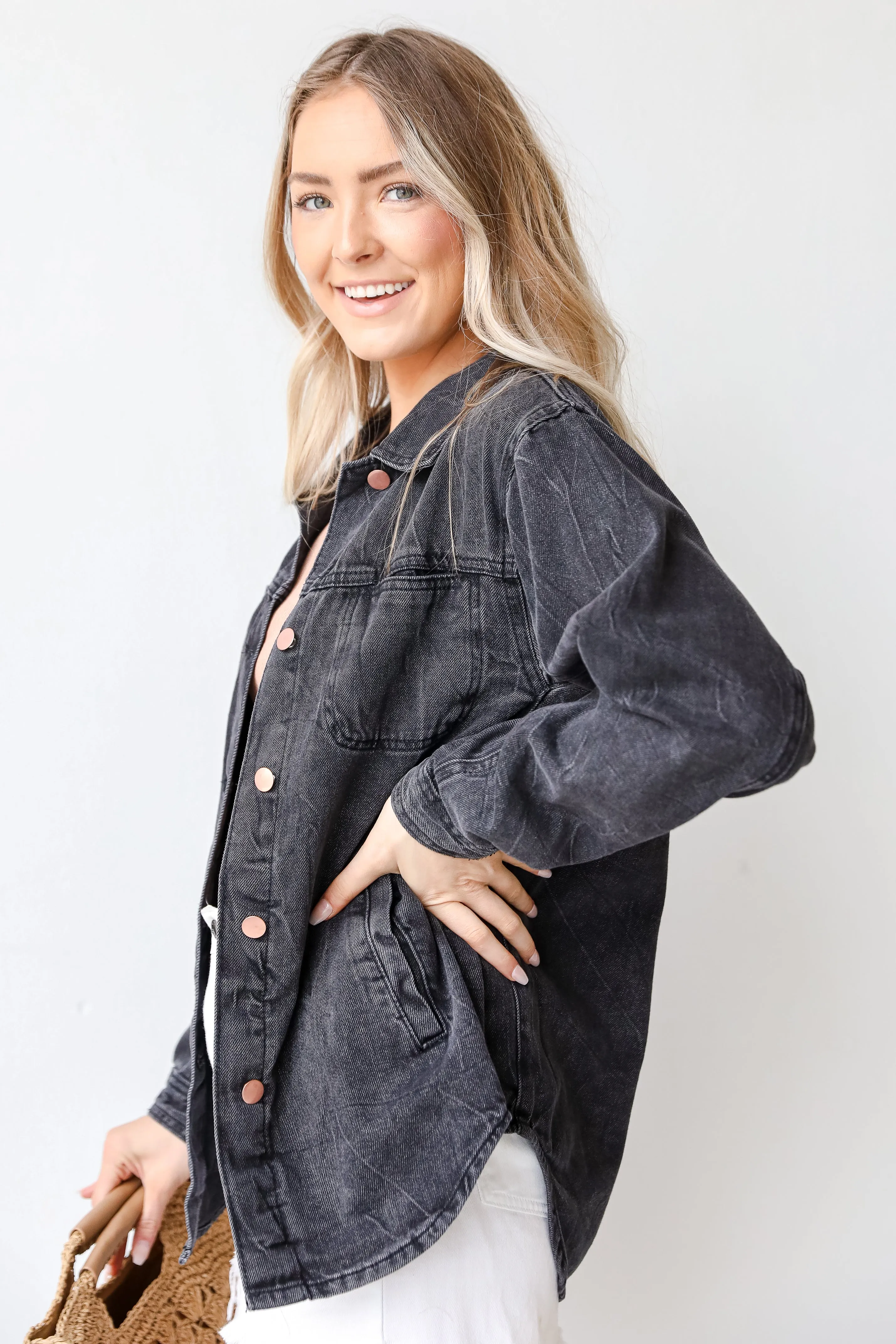 FINAL SALE - Major Style Points Denim Jacket