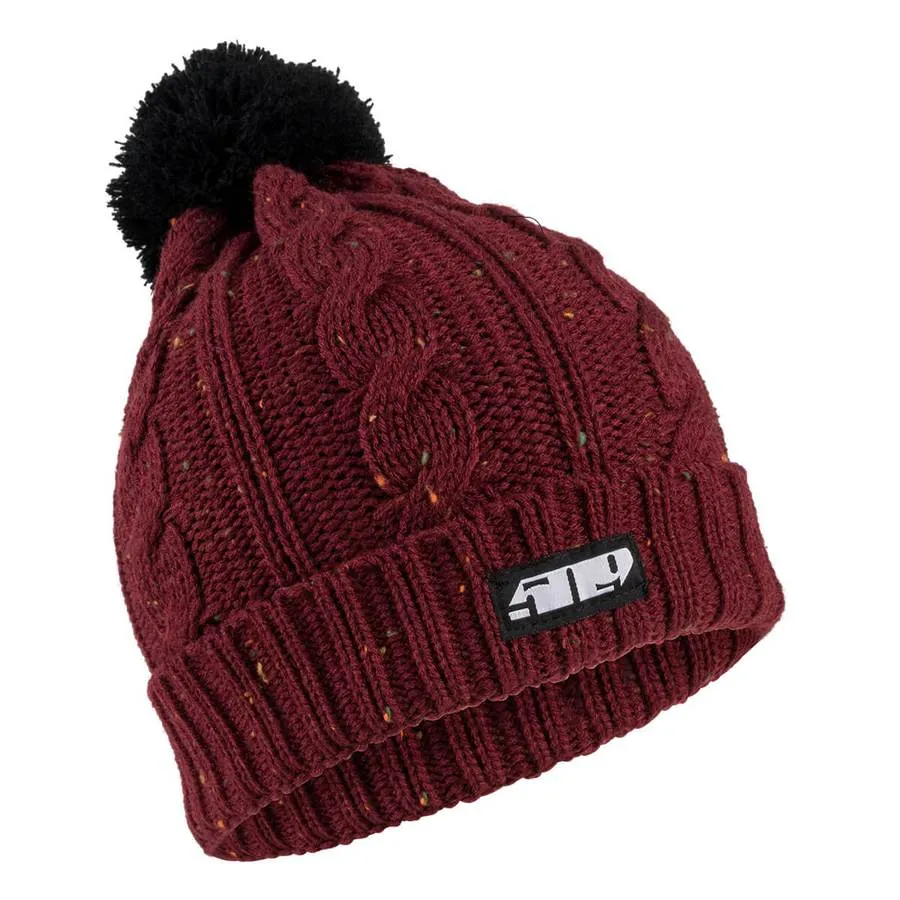 Fleck Pom Beanie