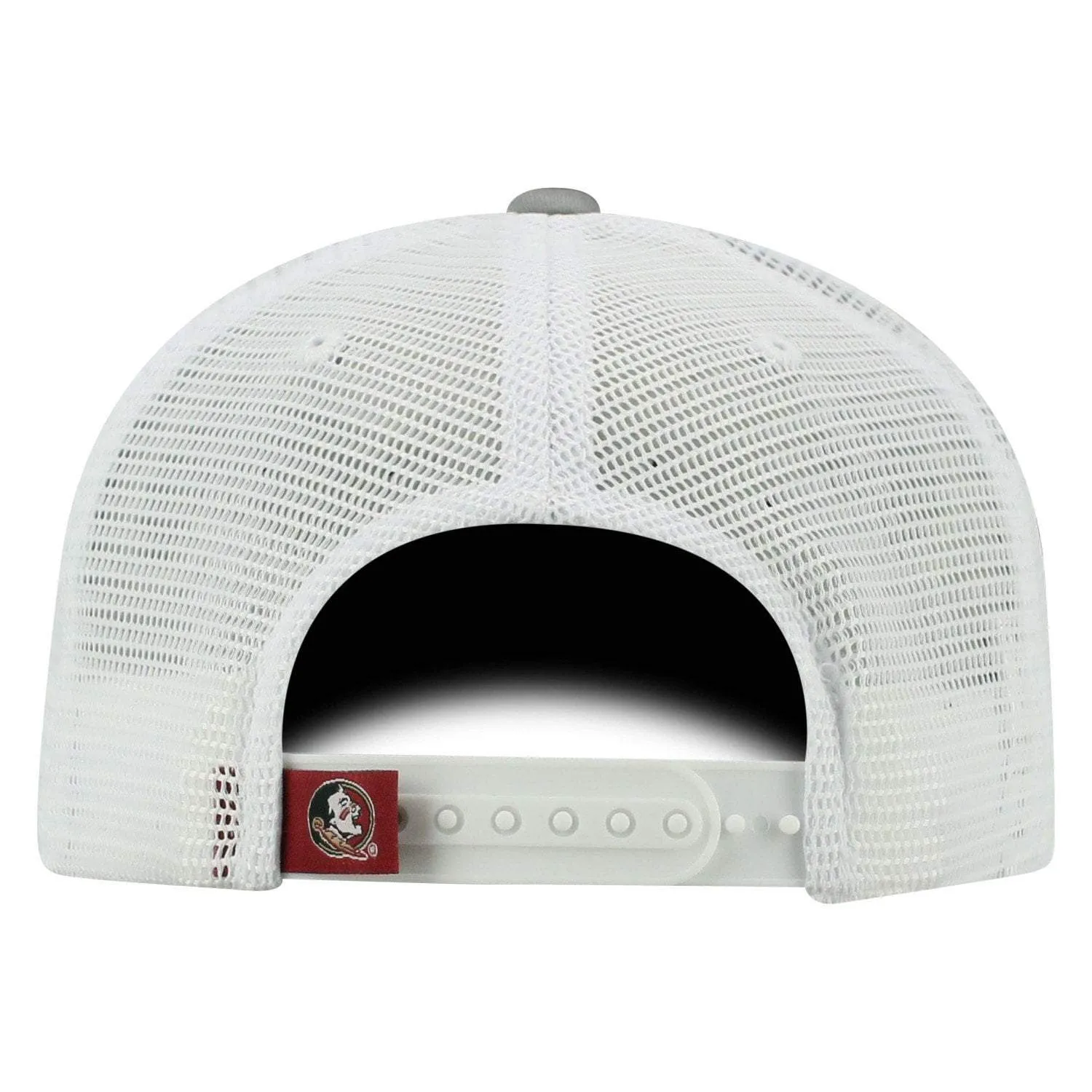 Florida State Seminoles TOW Gray "Brave" Mesh Structured Adj. Hat Cap