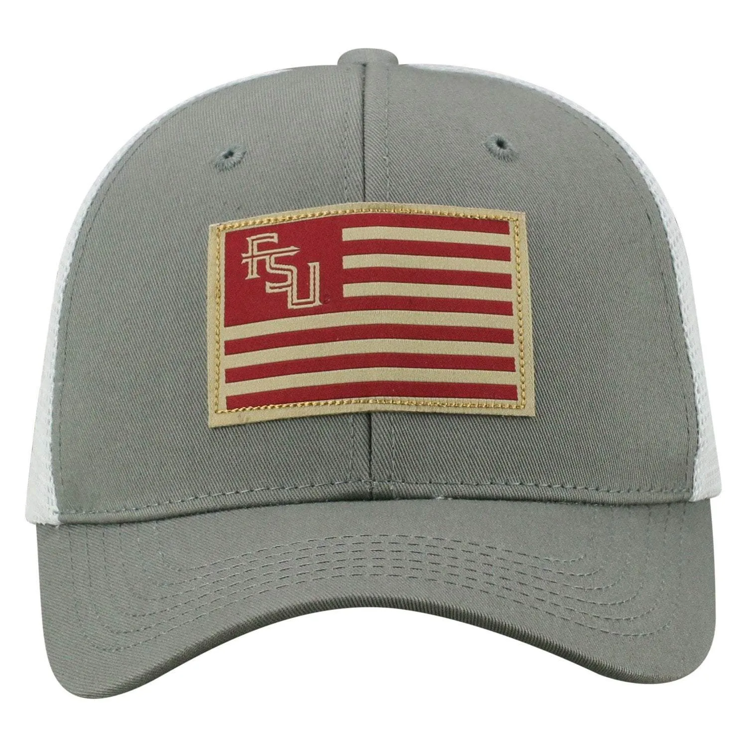 Florida State Seminoles TOW Gray "Brave" Mesh Structured Adj. Hat Cap