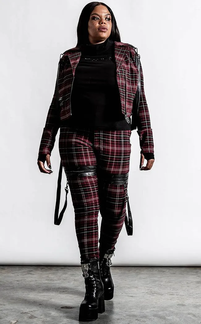 Freak Flag Jacket | Blood Tartan