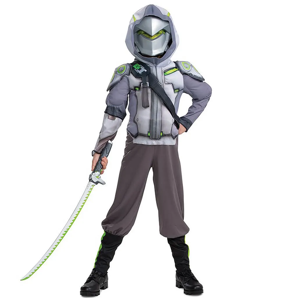 Genji Deluxe Muscle Overwatch 2 Child Costume