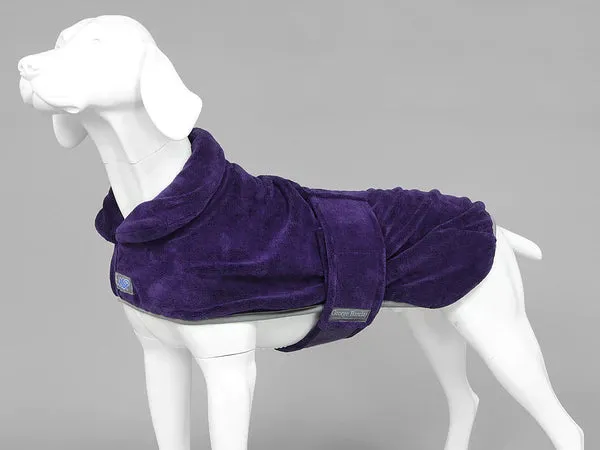 George Barclay MuttMop Drying Robe Plum