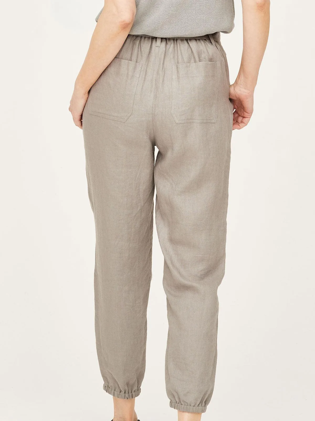 Hadley Hemp Belted Cargo Trousers