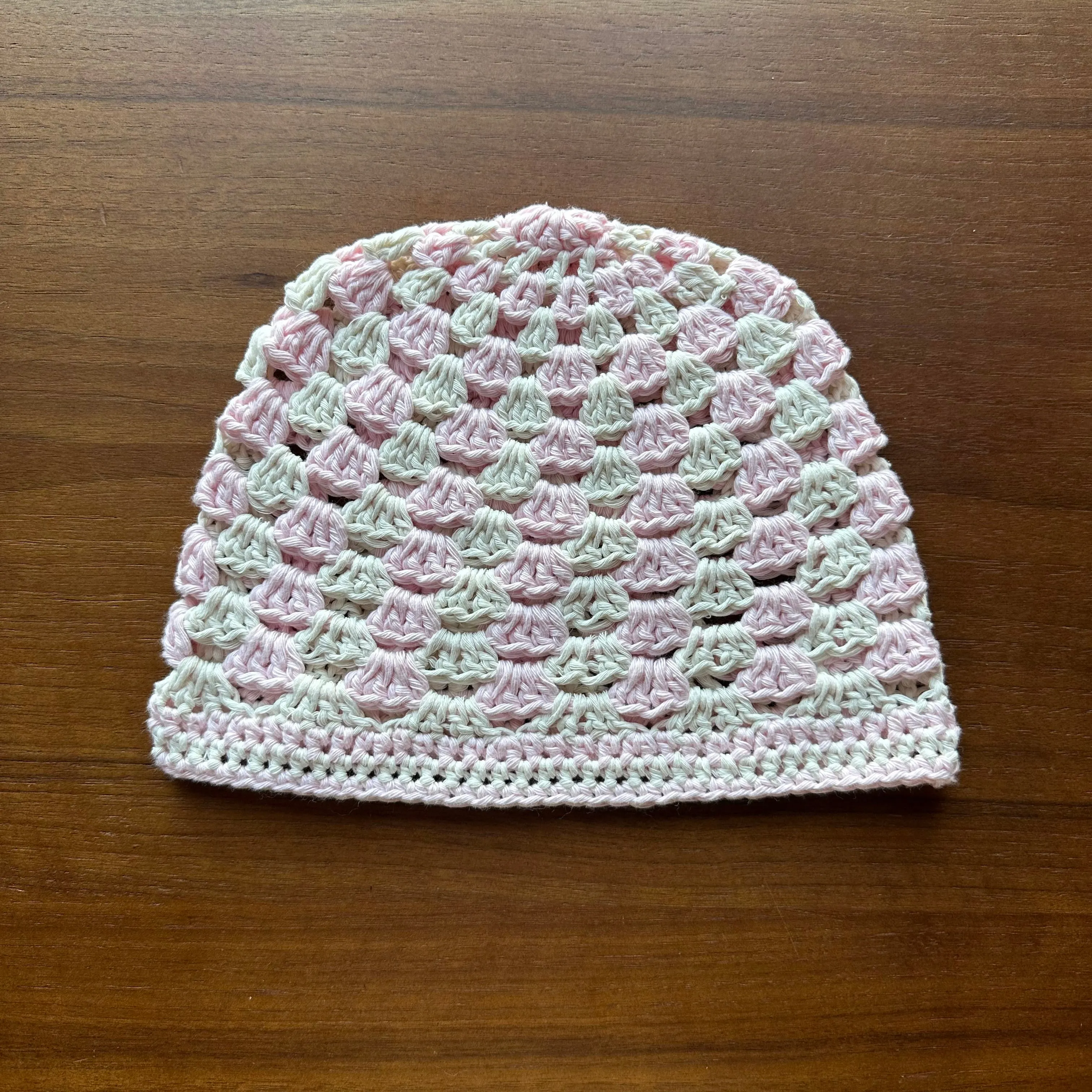 Handmade cotton crochet summer hats - CHOOSE YOUR COLOUR