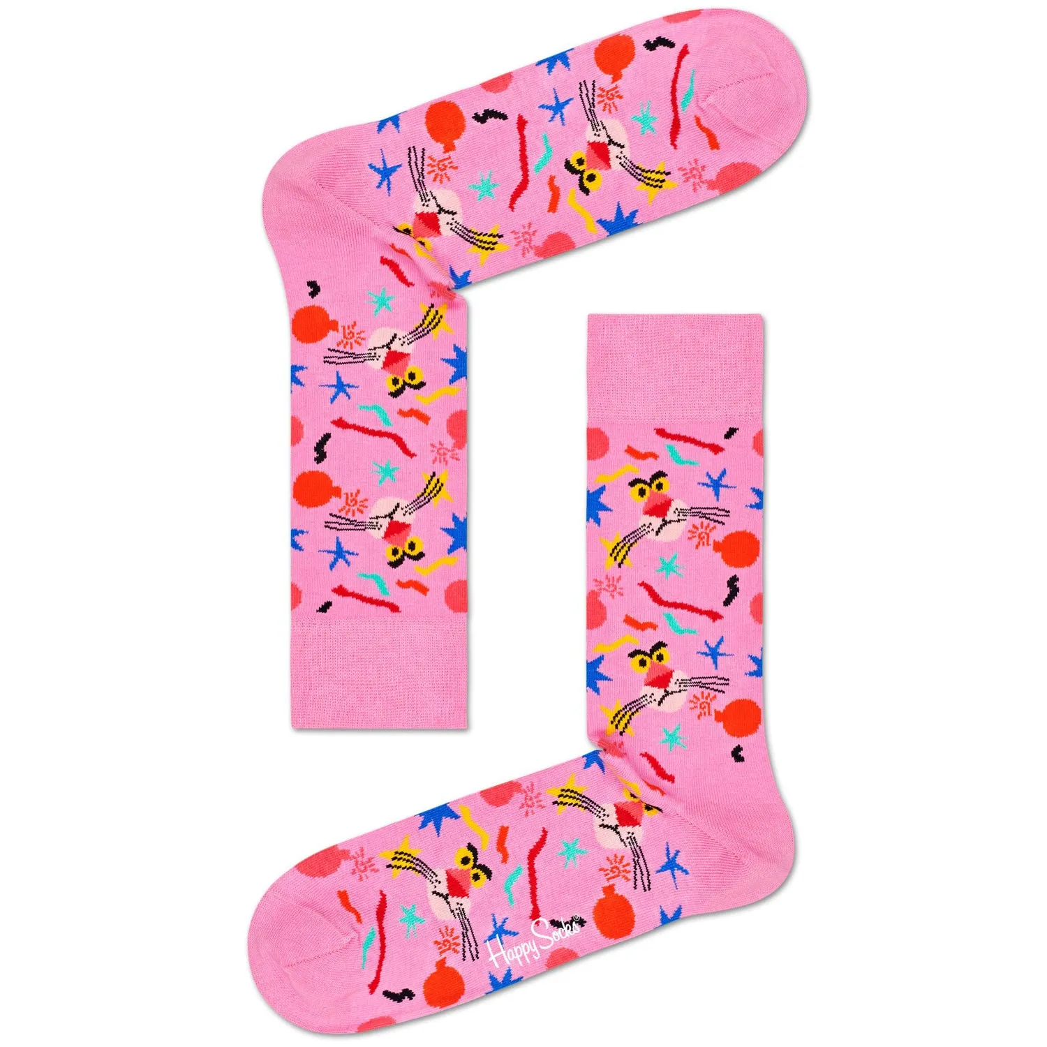 Happy Socks x Pink Panther Women's Gift Box - 6 Pack