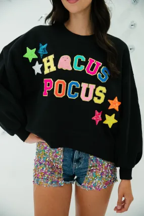 HOCUS POCUS BLACK PULLOVER