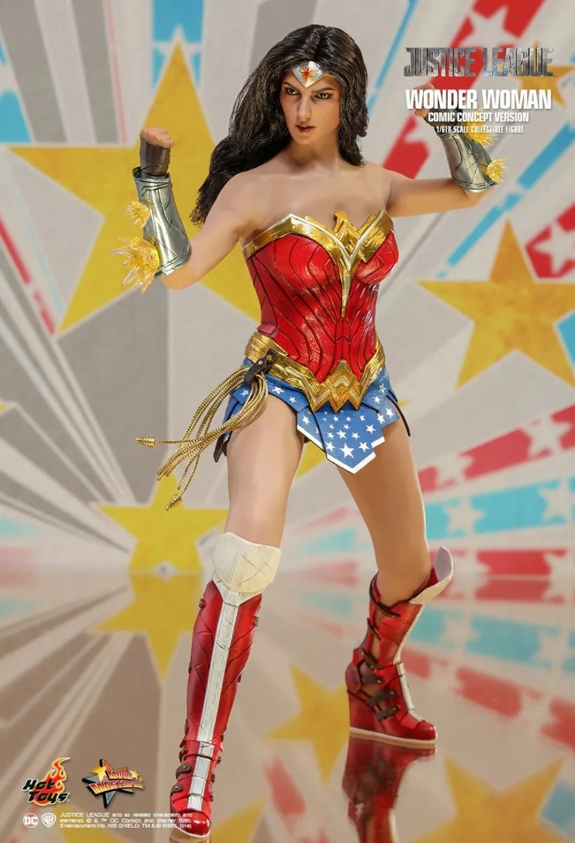 HOT TOYS DC JUSTICE LEAGUE WONDER WOMAN COMIC CONCEPT VERSION 1/6 SCALE - MMS506