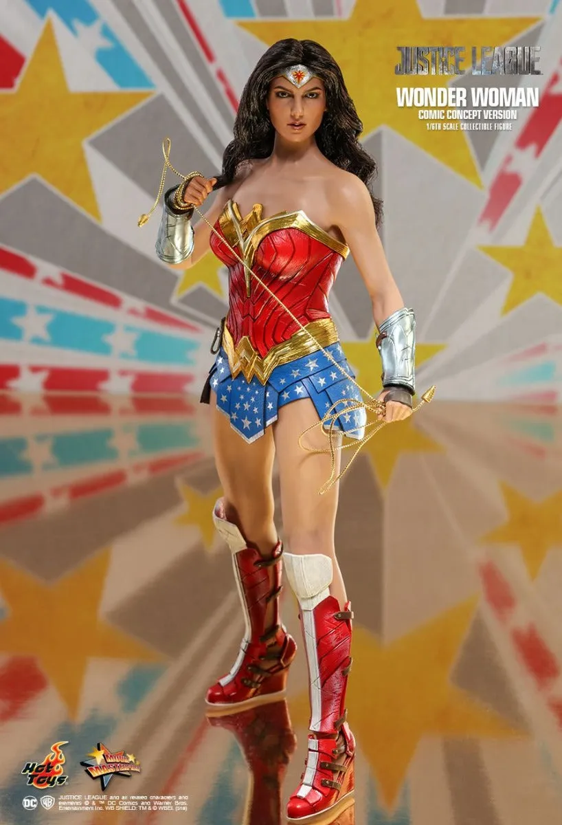 HOT TOYS DC JUSTICE LEAGUE WONDER WOMAN COMIC CONCEPT VERSION 1/6 SCALE - MMS506