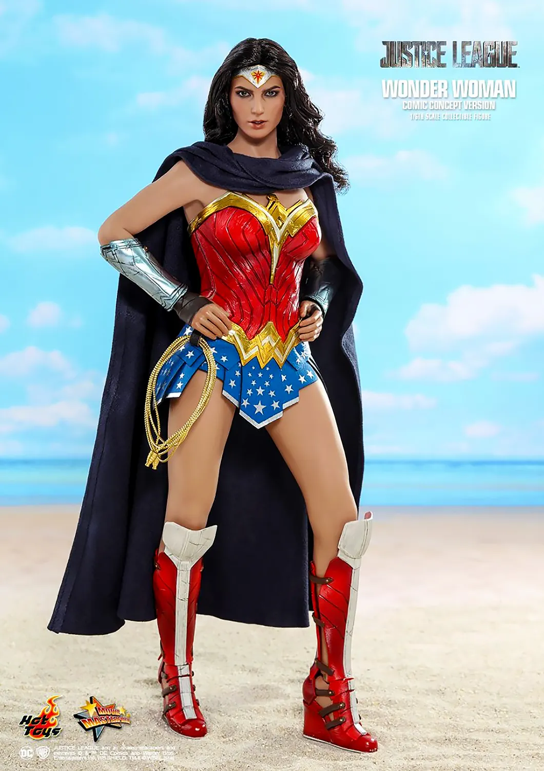 HOT TOYS DC JUSTICE LEAGUE WONDER WOMAN COMIC CONCEPT VERSION 1/6 SCALE - MMS506