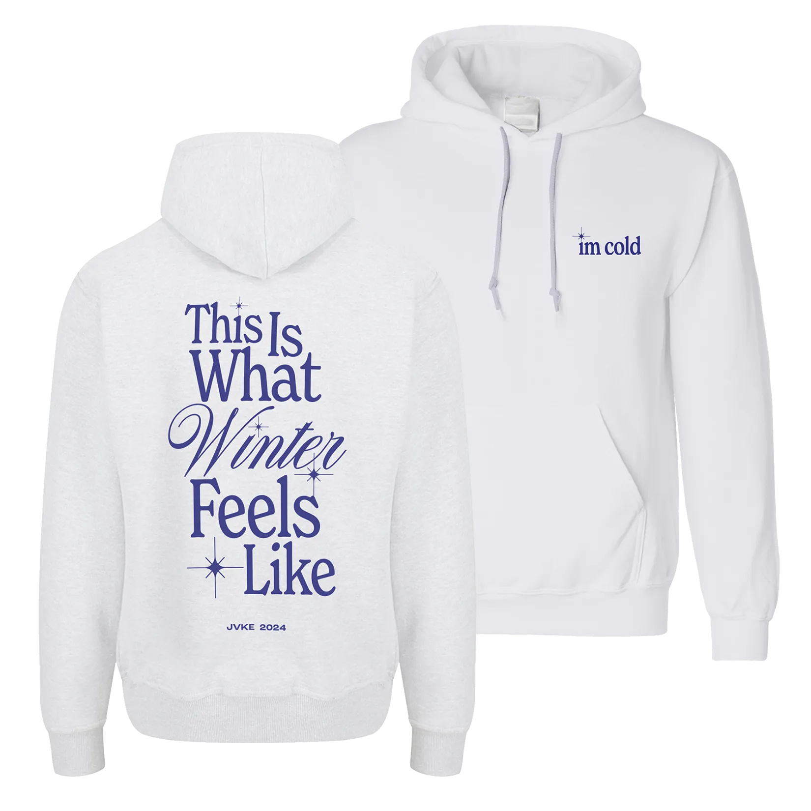 I'm Cold White Pullover