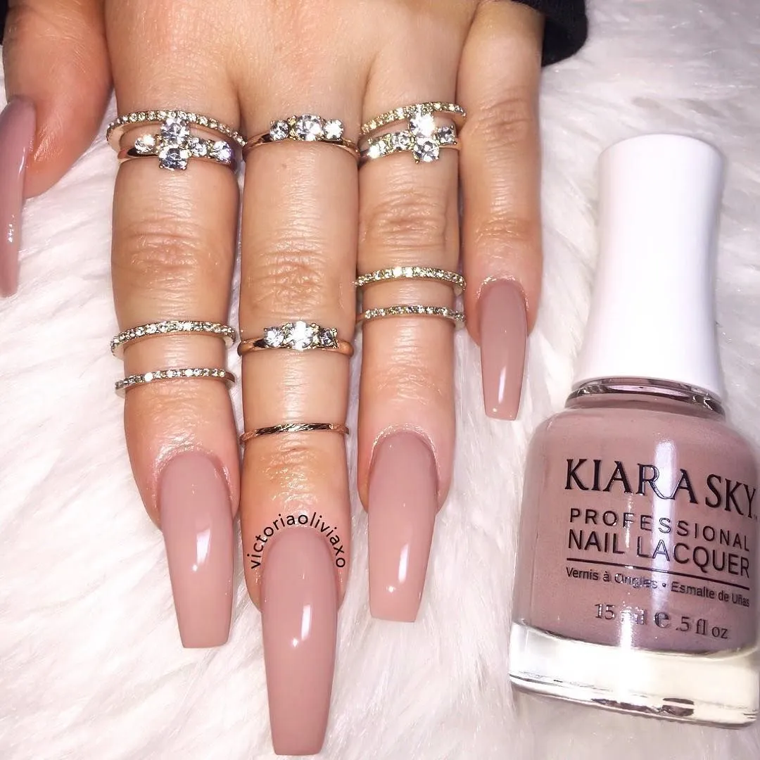 Kiara Sky Polish - 605 Bare Skin