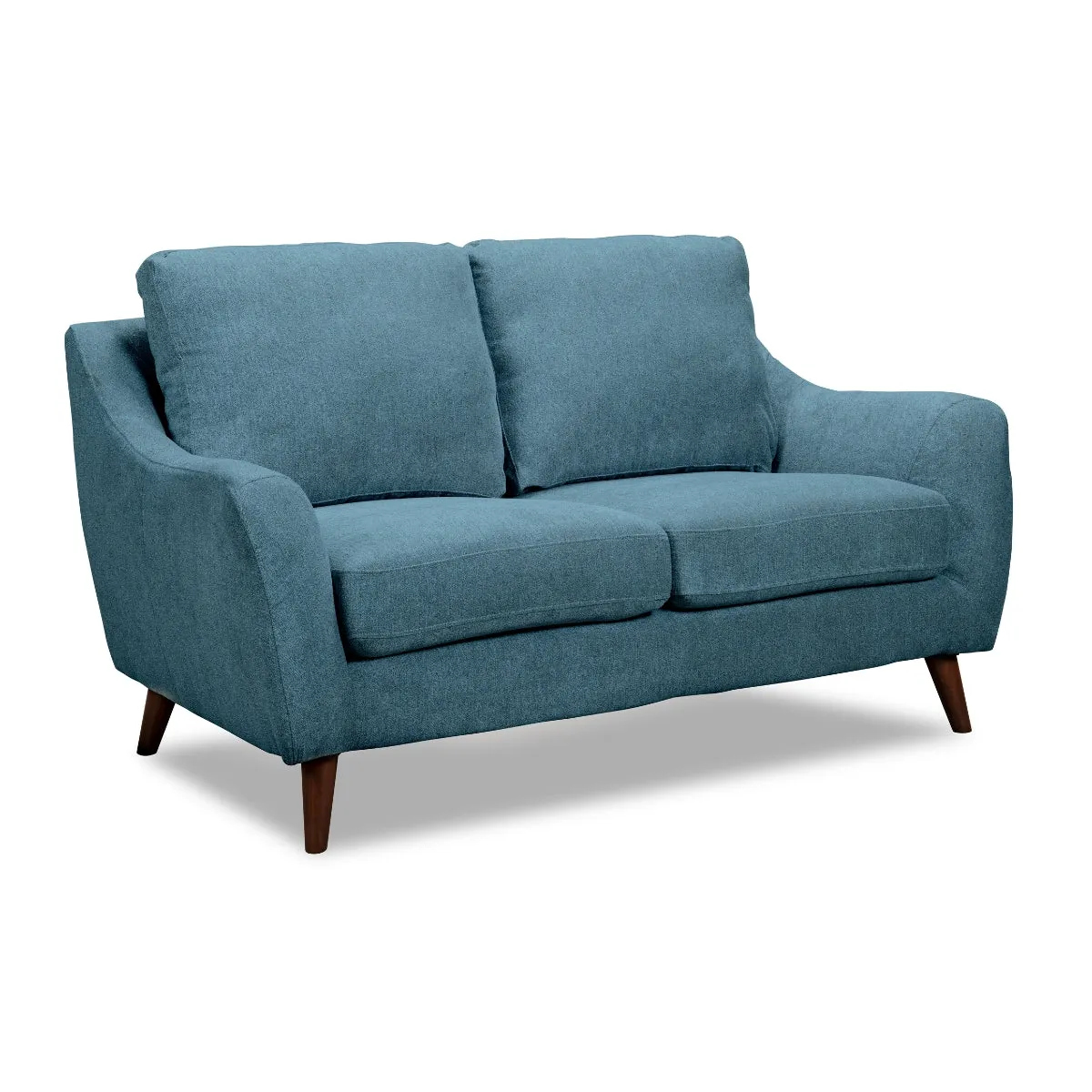 Kitchener Collection Blue Loveseat