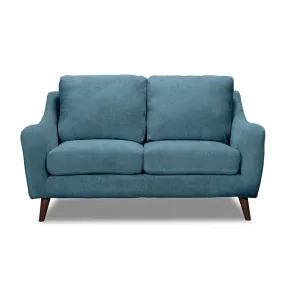 Kitchener Collection Blue Loveseat