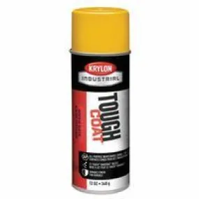 Krylon 425-A01310007 Tough Coat Acrylic Alkyd Enamels, 12 oz Aerosol Can, OSHA Yellow (12 Cans)