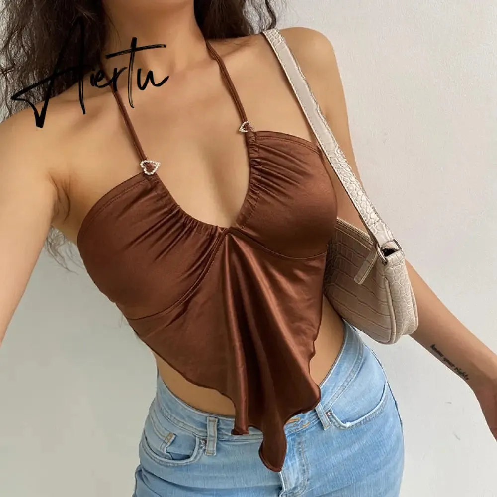 Lace Patchwork Y2k Fashion Cami Tanks Crop Top Women Sexy Low Cut Camisole Spaghetti Strap Zebra Pattern Deep V Sleeveless Vest