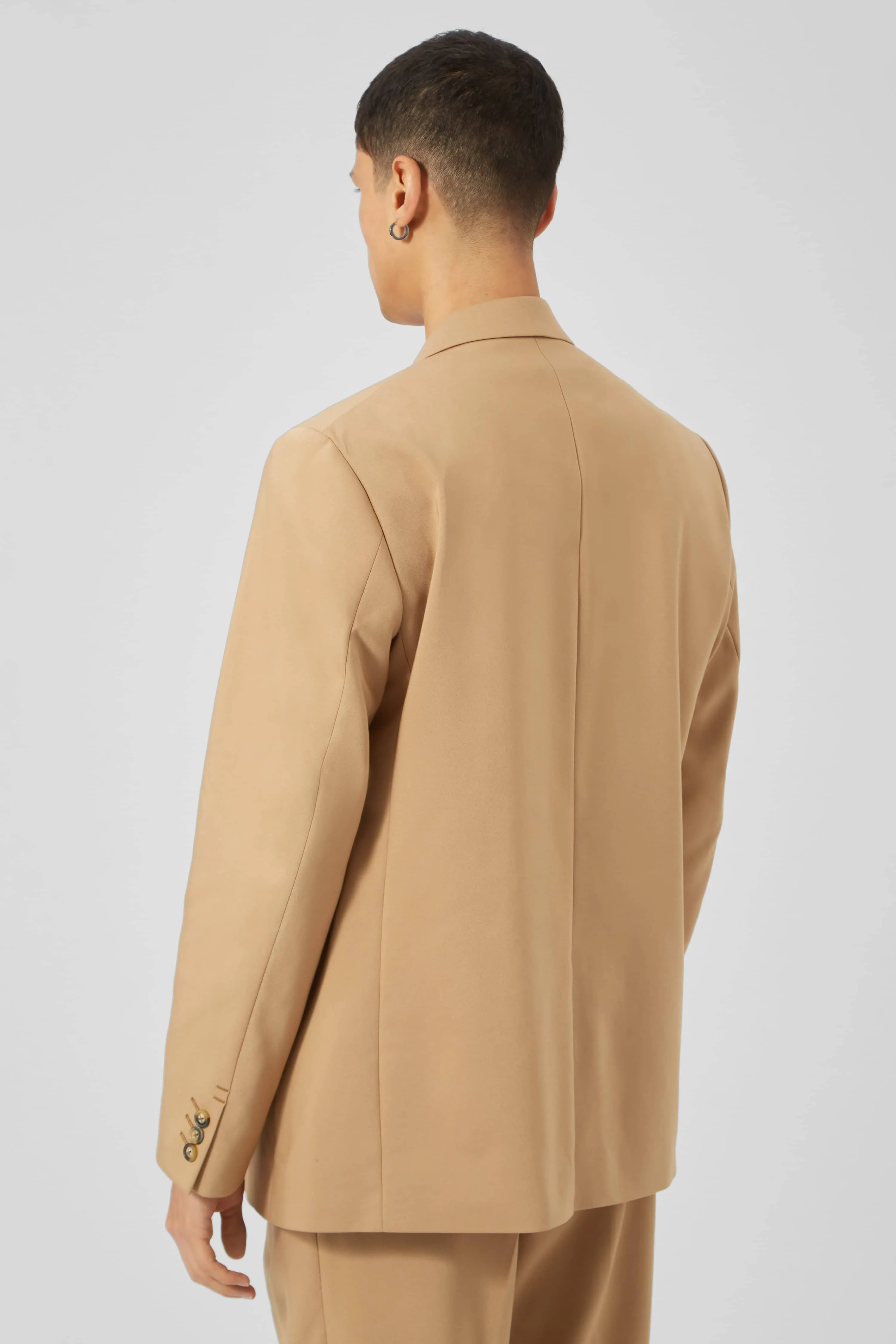 Lavoir Oversized Brown Cotton Jacket - ARCHIVE