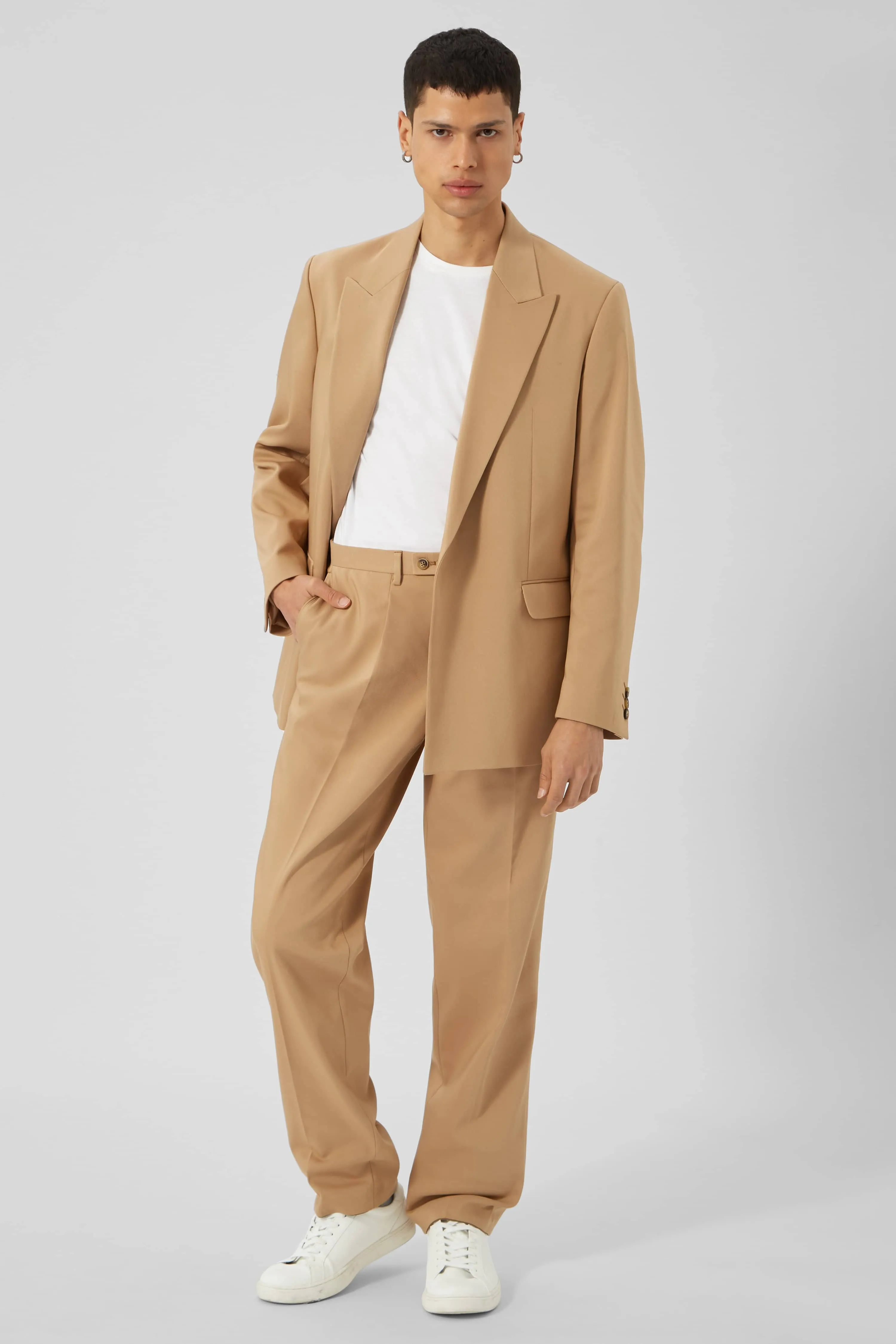 Lavoir Oversized Brown Cotton Trousers - ARCHIVE