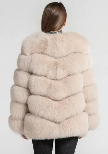 Le Chalet Fox Fur Coat