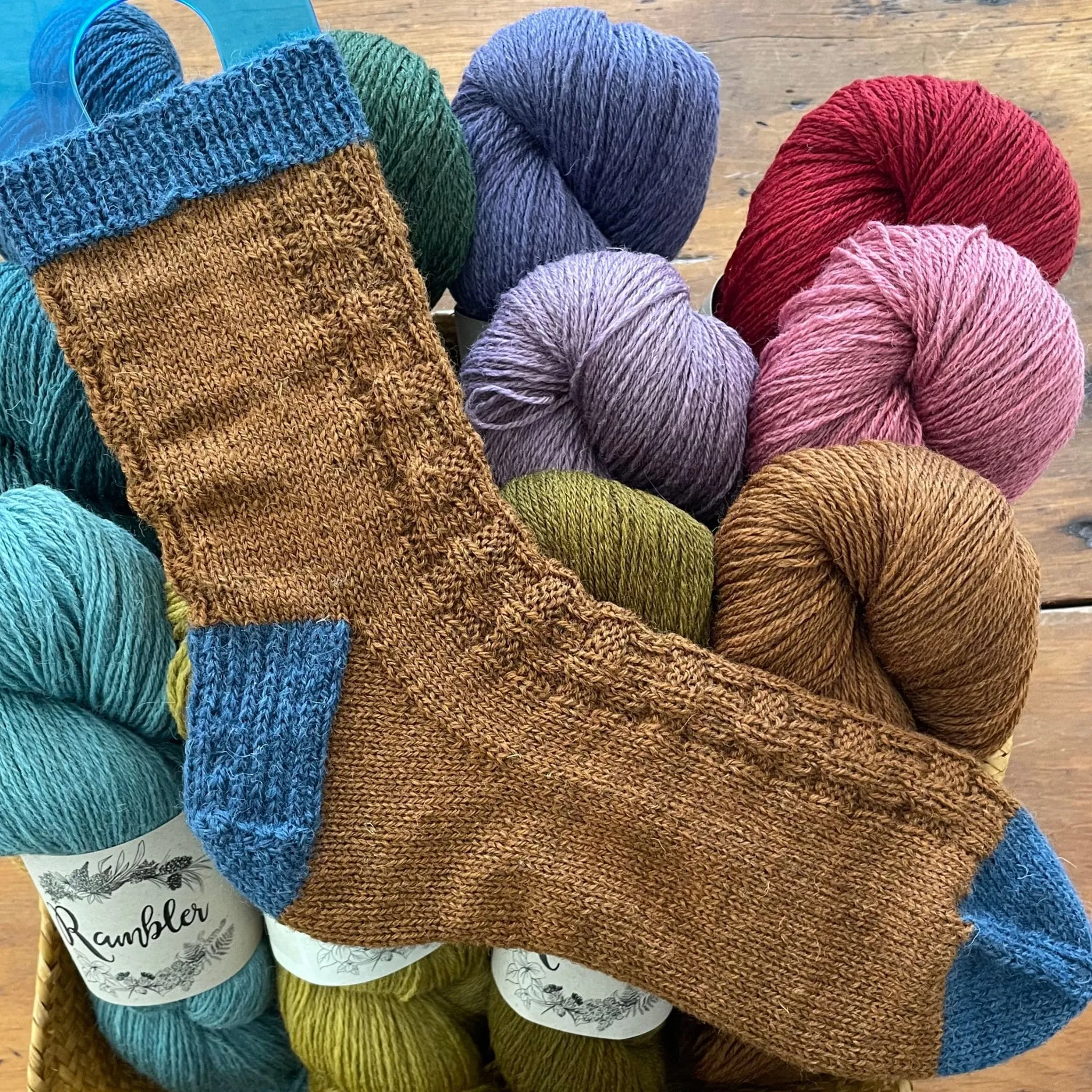 Links Socks by Kelsey Peterson for TWT - Digital Pattern